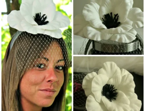 FASCINATOR CON FIORE MAXI