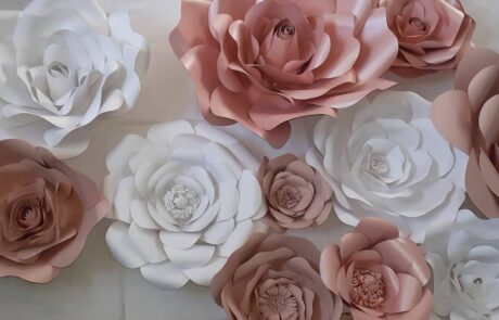 backdrop fiori in carta