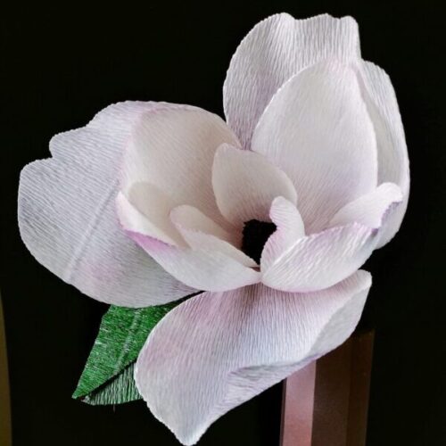 magnolia in carta crespa